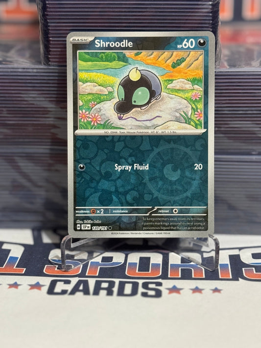 Pokemon TCG: Surging Sparks - Shroodle (Reverse Holo, Common) #120