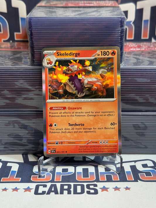 Pokemon TCG: Surging Sparks - Skeledirge (Holo, Rare) #31