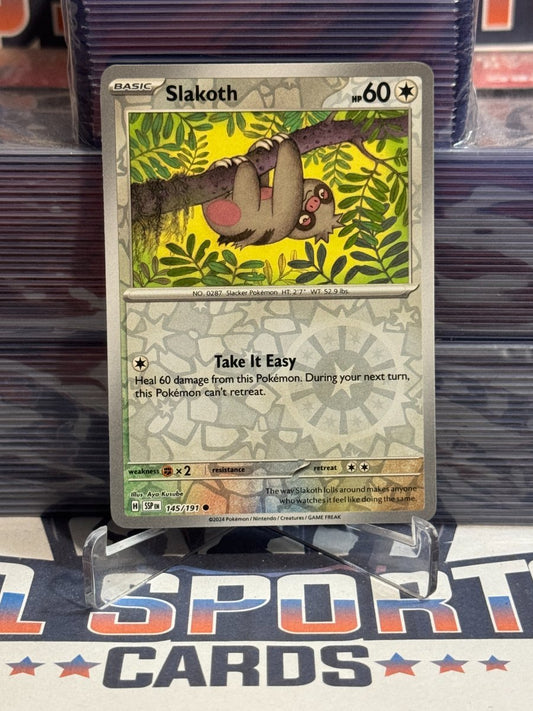 Pokemon TCG: Surging Sparks - Slakoth (Reverse Holo, Common) 145