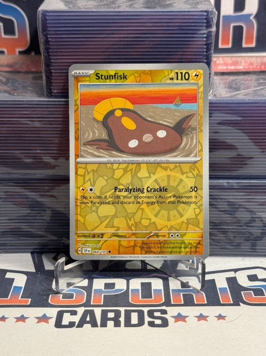Pokemon TCG: Surging Sparks - Stunfisk (Reverse Holo, Common) 64