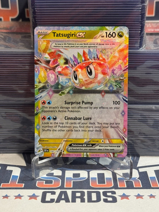 Pokemon TCG: Surging Sparks - Tatsugiri EX (Double Rare) 142