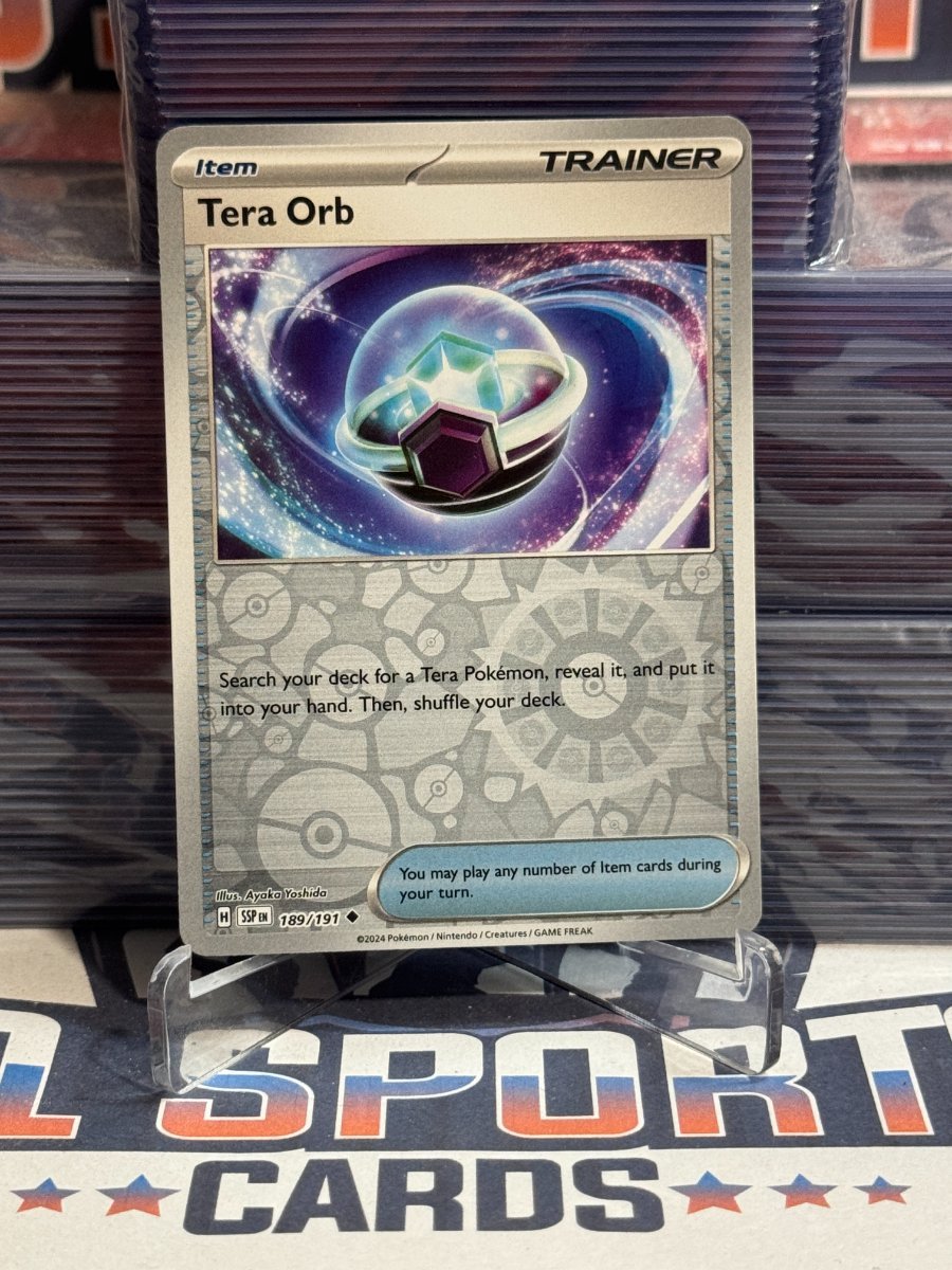 Pokemon TCG: Surging Sparks - Tera Orb (Reverse Holo, Uncommon) 189