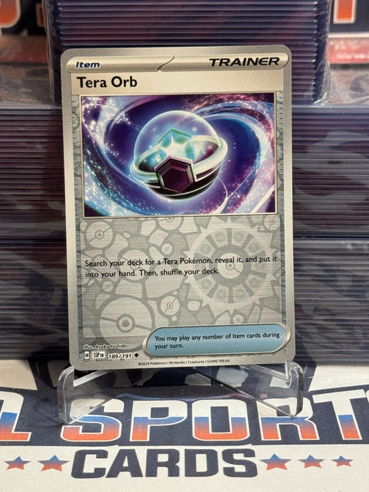 Pokemon TCG: Surging Sparks - Tera Orb (Reverse Holo, Uncommon) 189