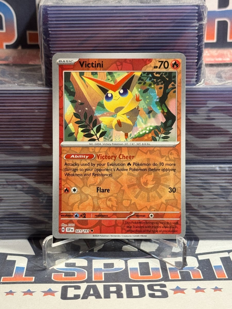 Pokemon TCG: Surging Sparks - Victini (Reverse Holo, Uncommon) 21