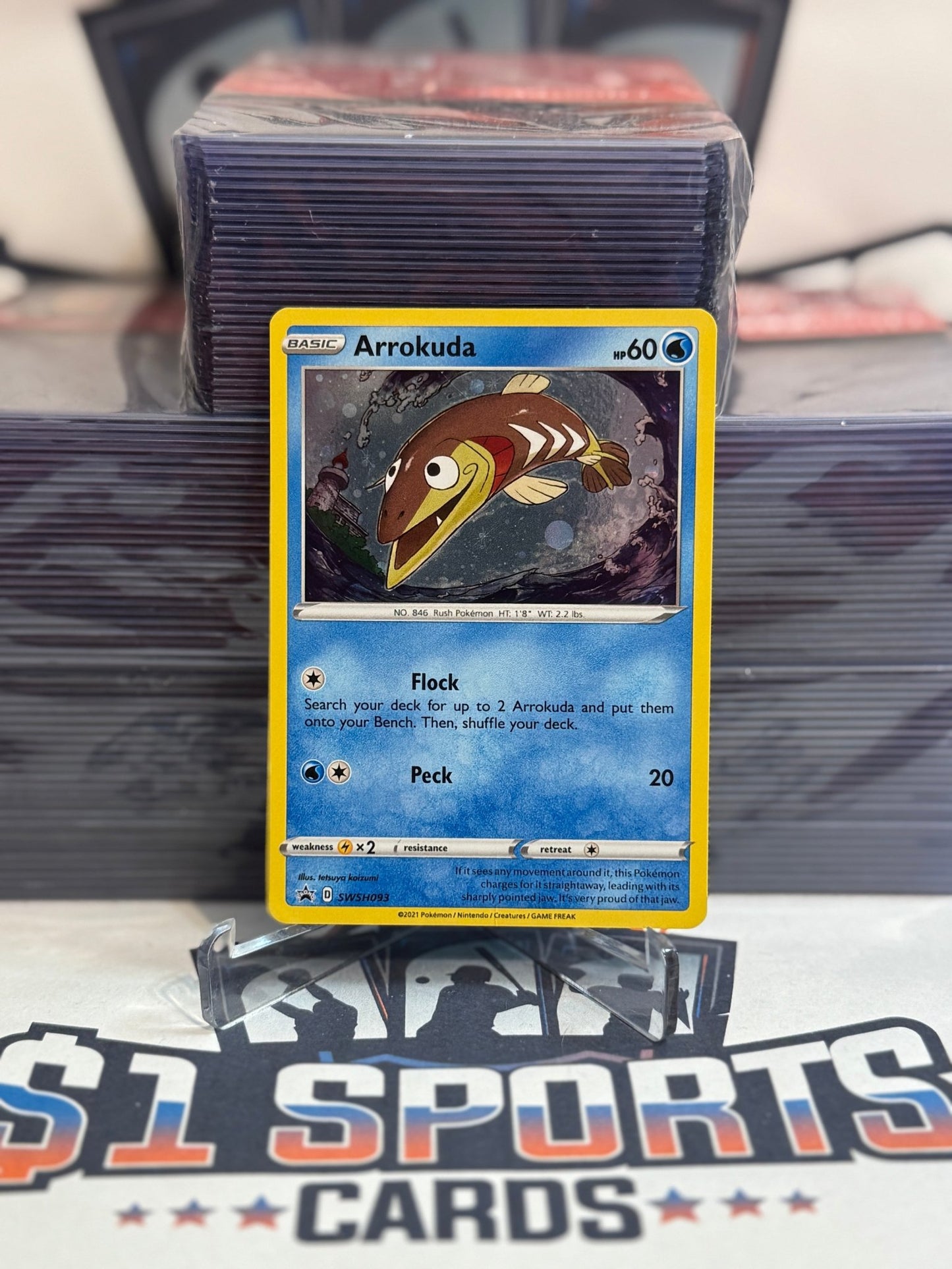 arrokuda pokemon card Pokemon TCG: Sword & Shield