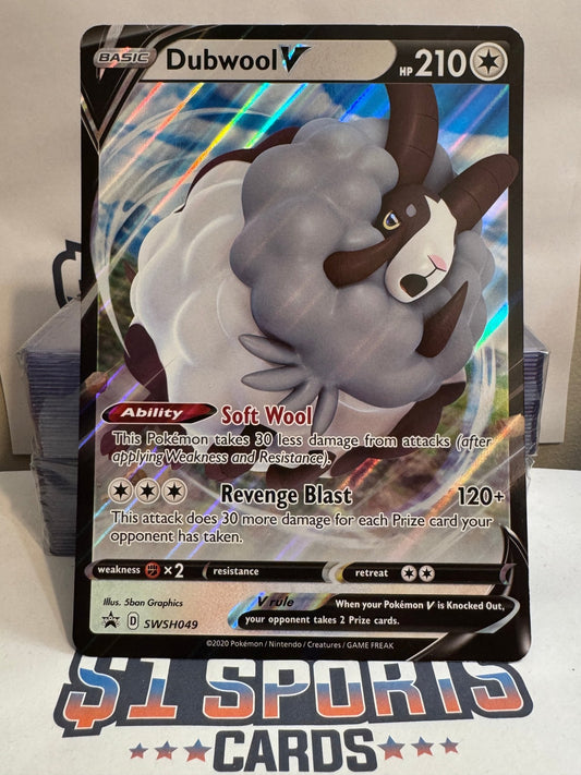 Pokemon TCG: Sword & Shield - Dubwool V (Jumbo Card Promo) #SWSH049