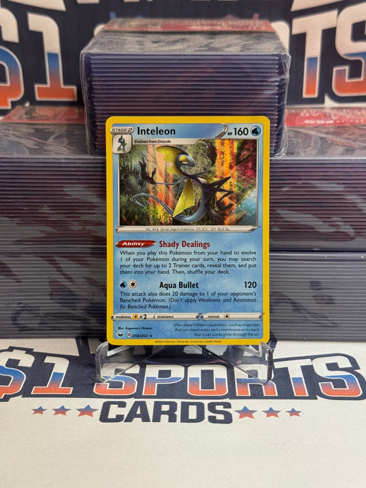 Pokemon TCG: Sword & Shield - Inteleon (Holo, Rare) #58