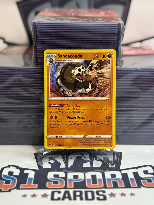 Pokemon TCG: Sword & Shield - Sandaconda (Holo, Rare) #110