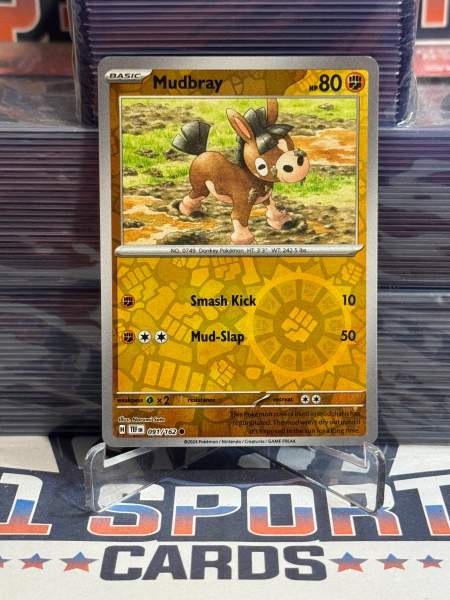 Pokemon TCG: Temporal Forces - Mudbray (Reverse Holo, Common) 91