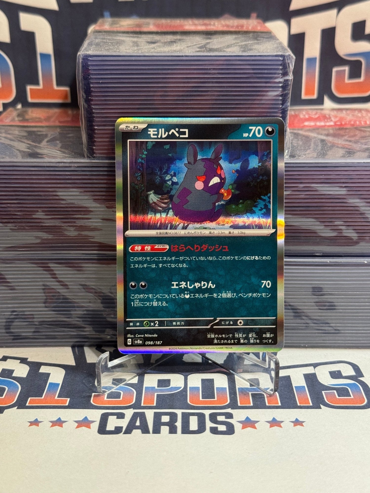 Pokemon TCG: Terastal Festival ex (Japanese) - Morpeko (Holo, Common) #98