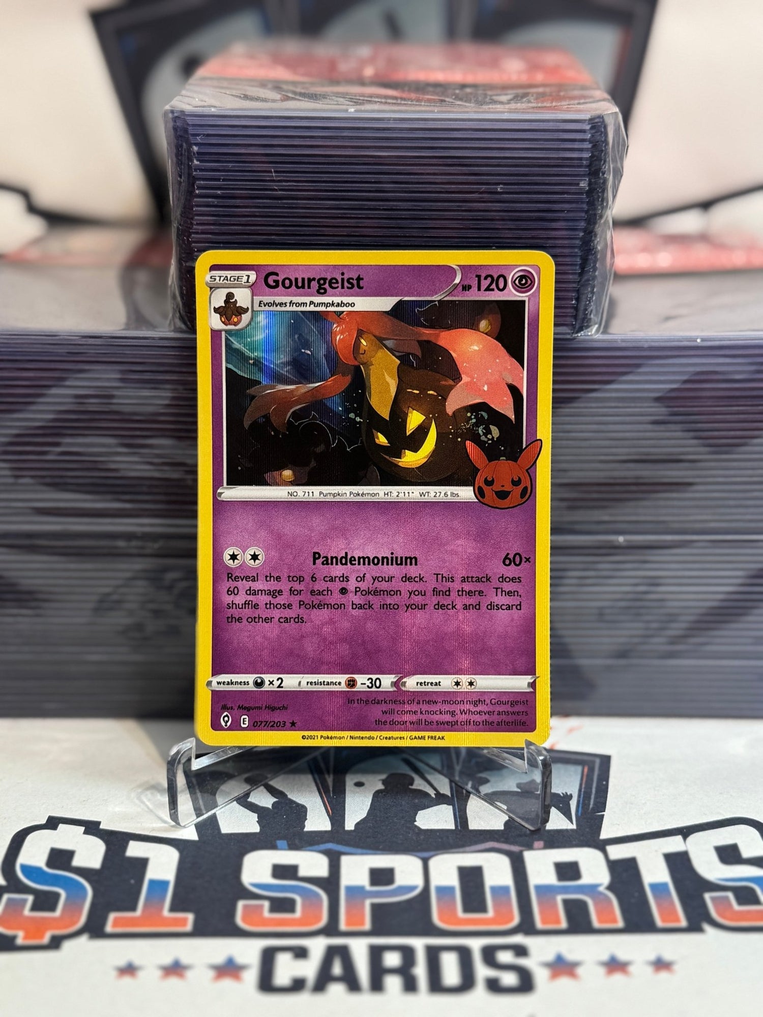 Pokemon TCG: Trick or Trade BOOster - Gourgeist (Holo, Rare) #77