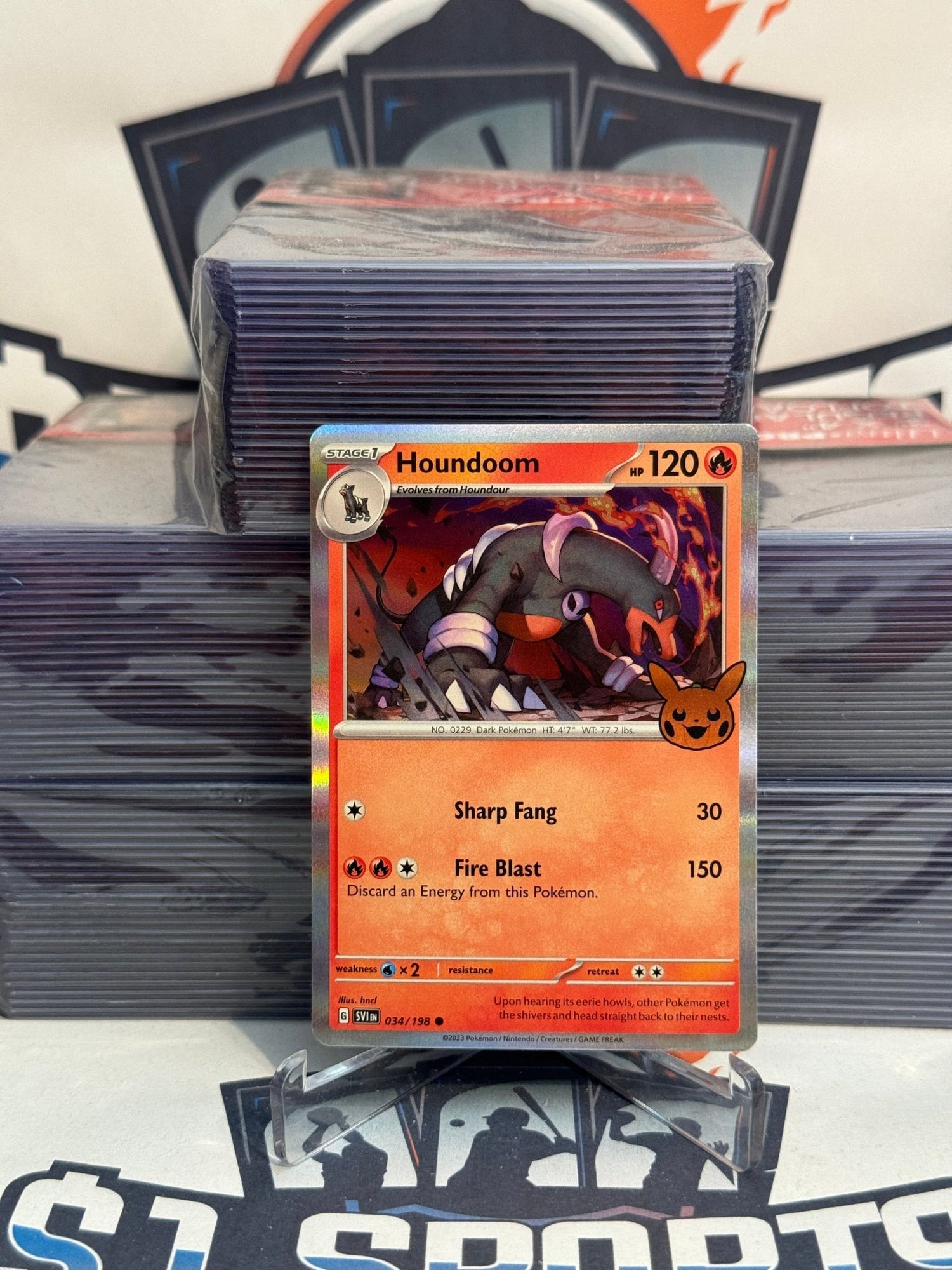 Pokemon TCG: Trick or Trade - Houndoom (Holo, Common) #34