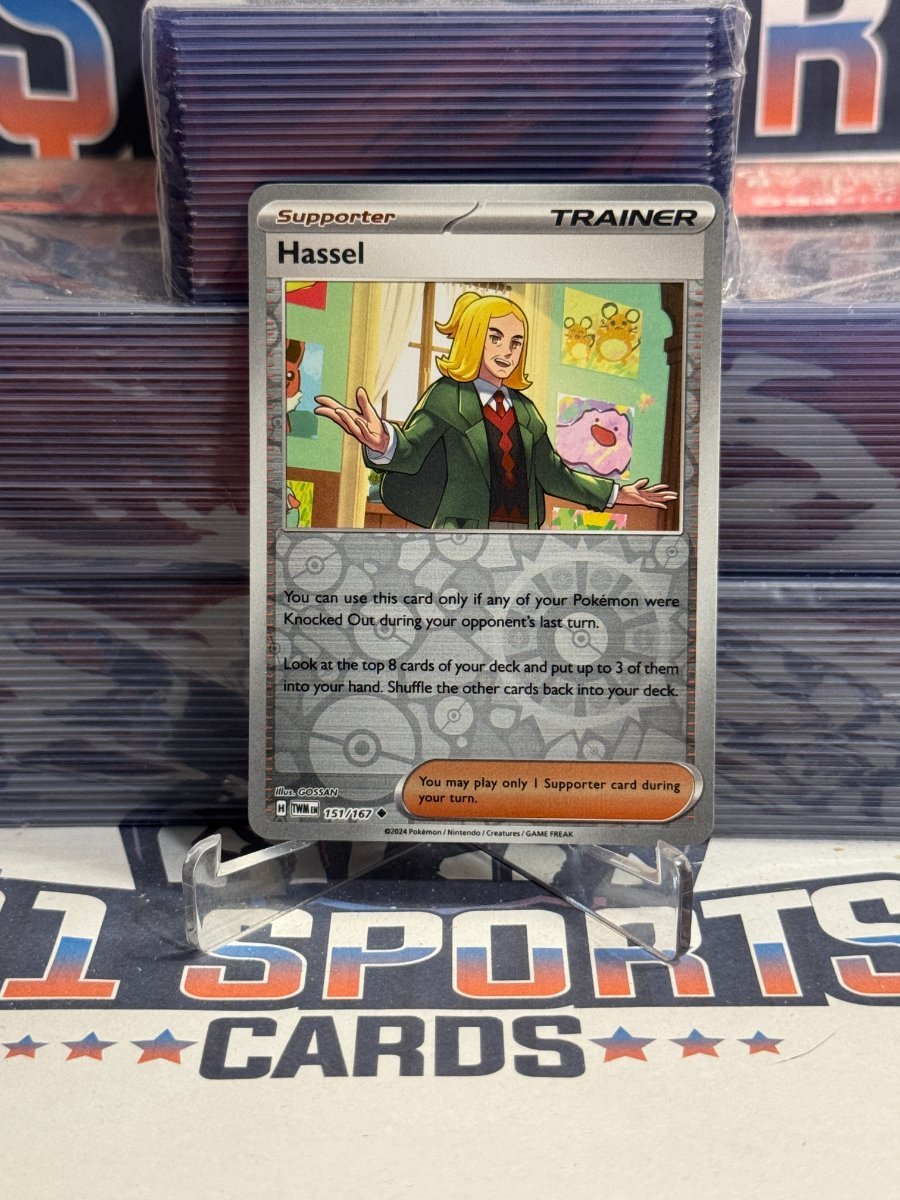 Pokemon TCG: Twilight Masquerade - Hassel (Reverse Holo, Uncommon) 151