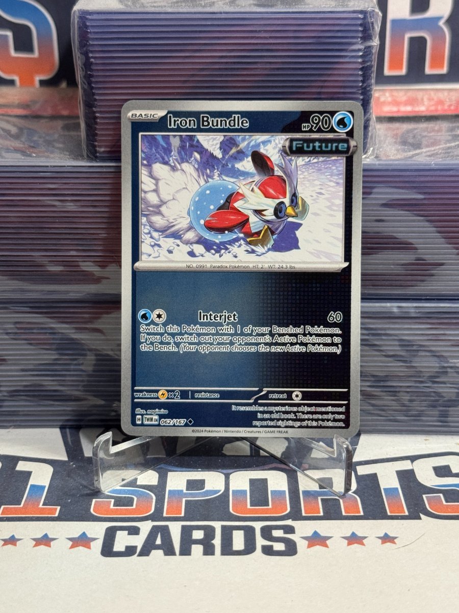 Pokemon TCG: Twilight Masquerade - Iron Bundle (Reverse Holo, Uncommon) 62