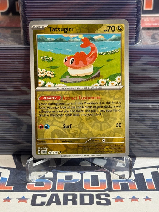 Pokemon TCG: Twilight Masquerade - Tatsugiri (Reverse Holo, Uncommon) 131