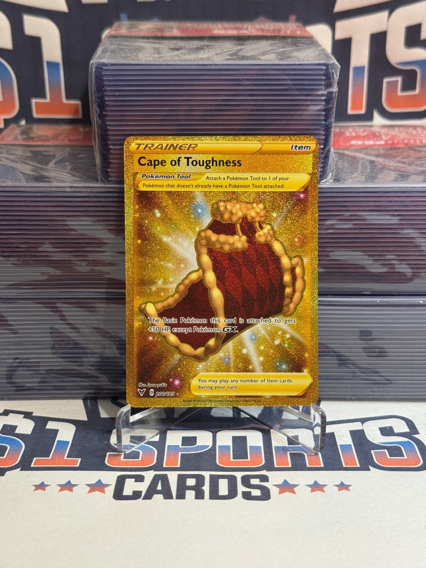 Pokemon TCG: Vivid Voltage - Cape of Toughness (Secret Rare) #200