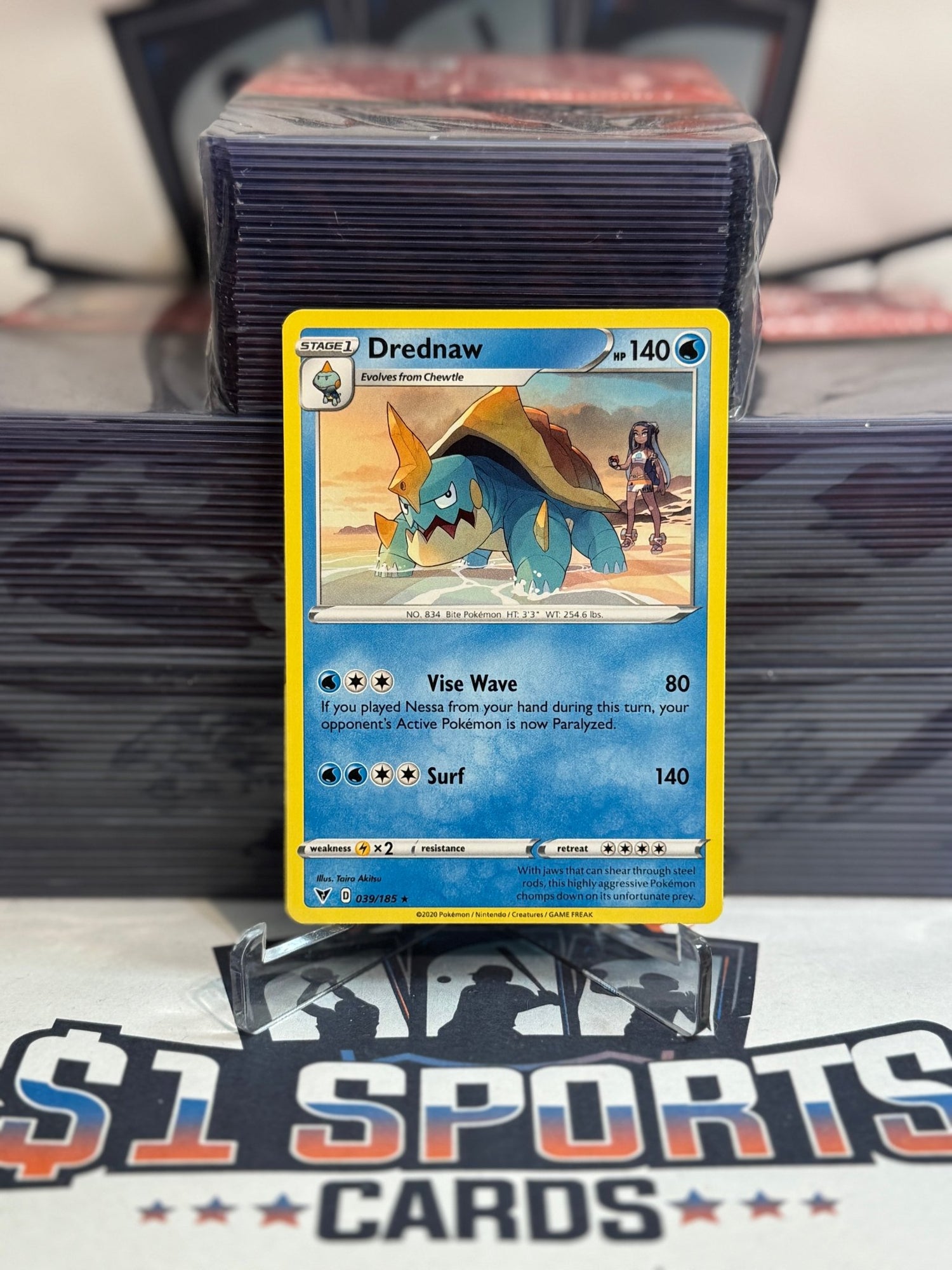 Pokemon TCG: Vivid Voltage - Drednaw (Rare) #39