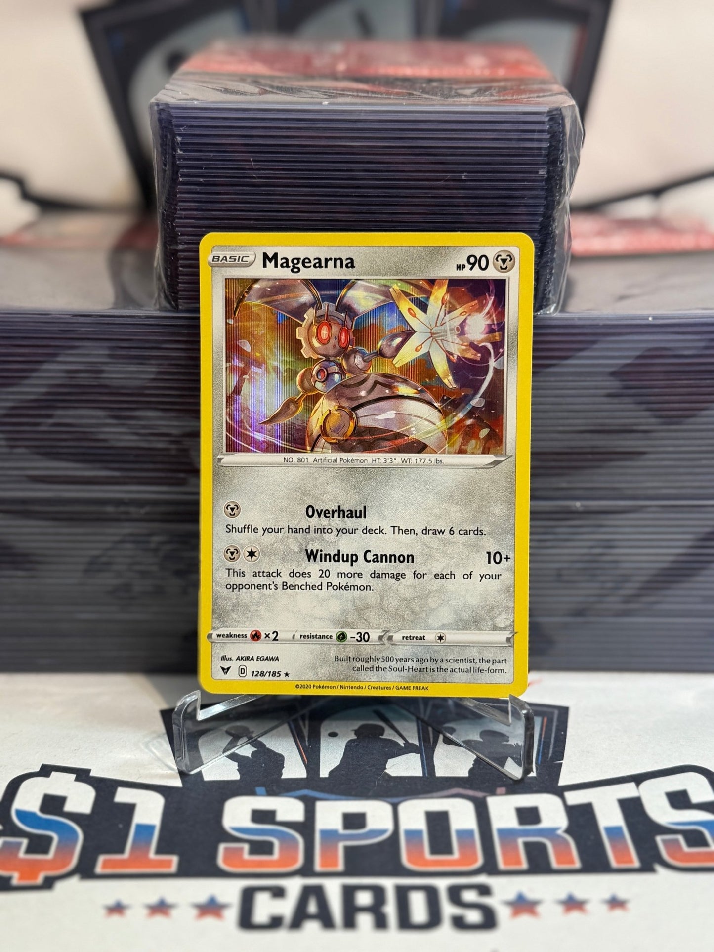 Pokemon TCG: Vivid Voltage - Magearna (Holo, Rare) #128