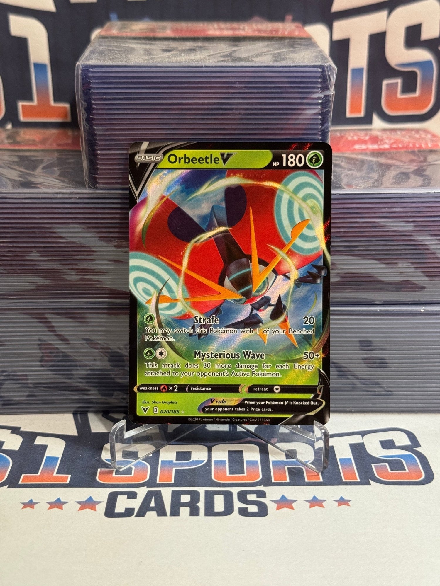 Pokemon TCG: Vivid Voltage - Orbeetle V (Ultra Rare) #20