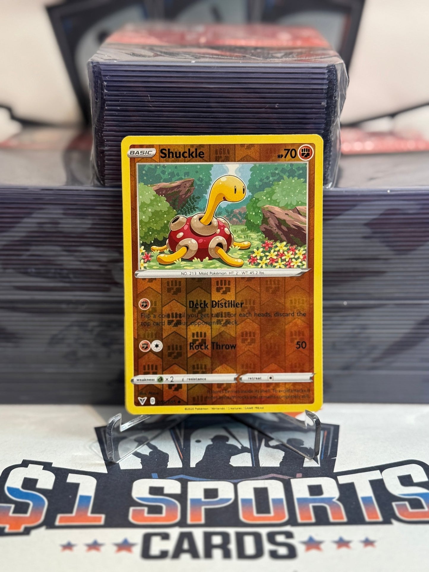 Pokemon TCG: Vivid Voltage - Shuckle (Reverse Holo, Rare) #85