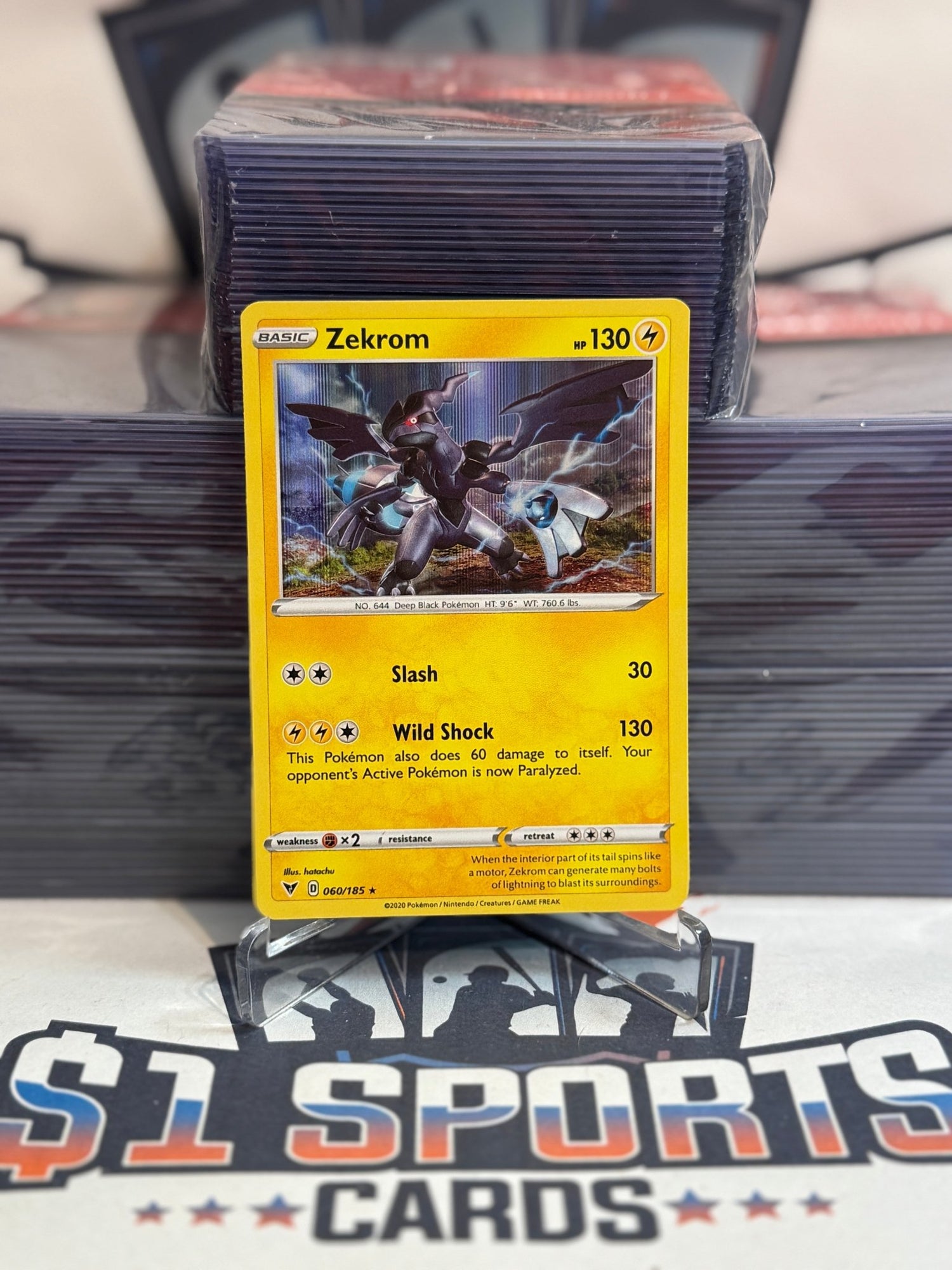 Pokemon TCG: Vivid Voltage - Zekrom (Holo, Rare) #60