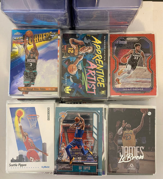 $100+ NBA Basketball Mystery Sports Trading Card Singles