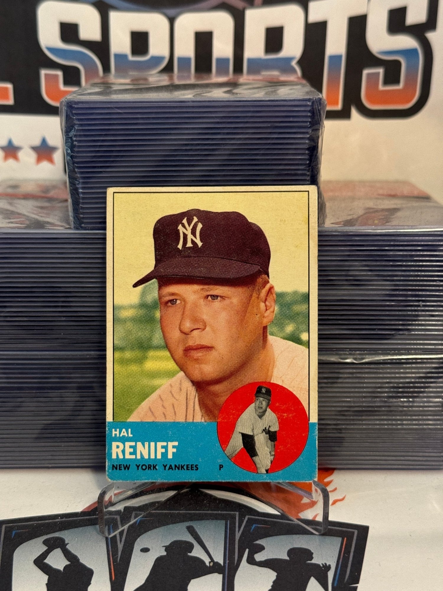 1963 Topps Hal Reniff #546