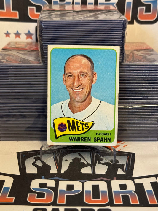 1965 Topps Warren Spahn #205