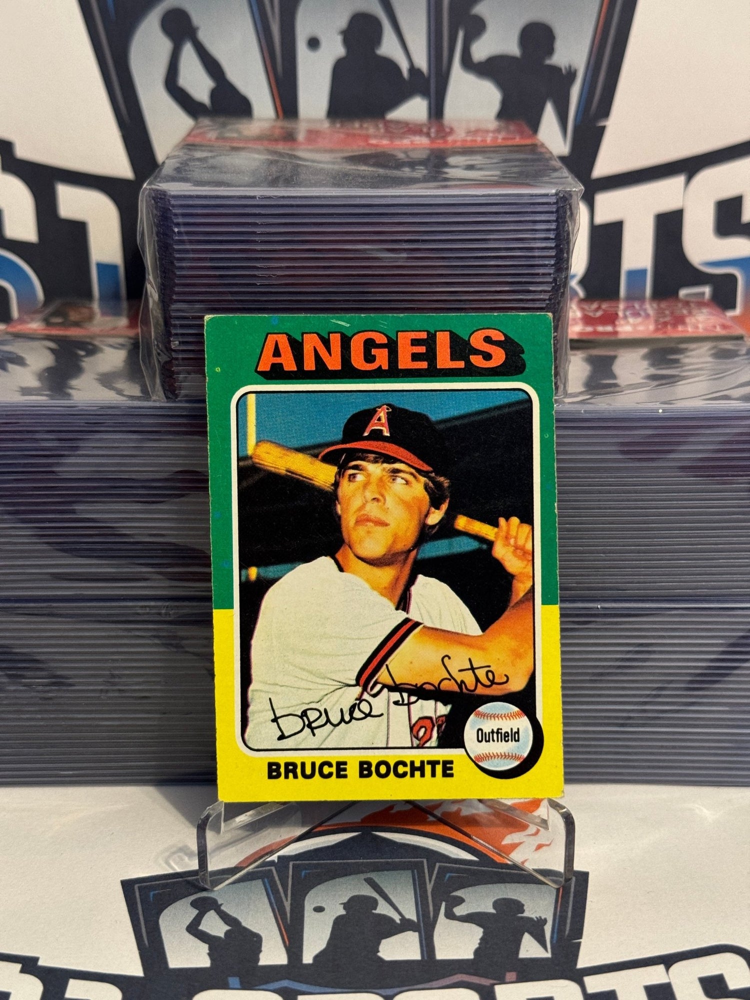 1975 Topps Bruce Bochte Rookie #392