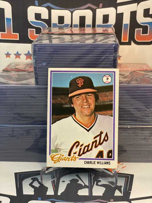 1978 Topps Charlie Williams #561
