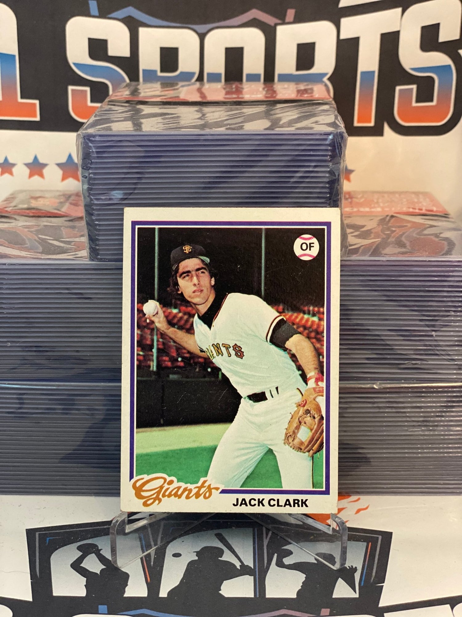 1978 Topps Jack Clark #384 – $1 Sports Cards