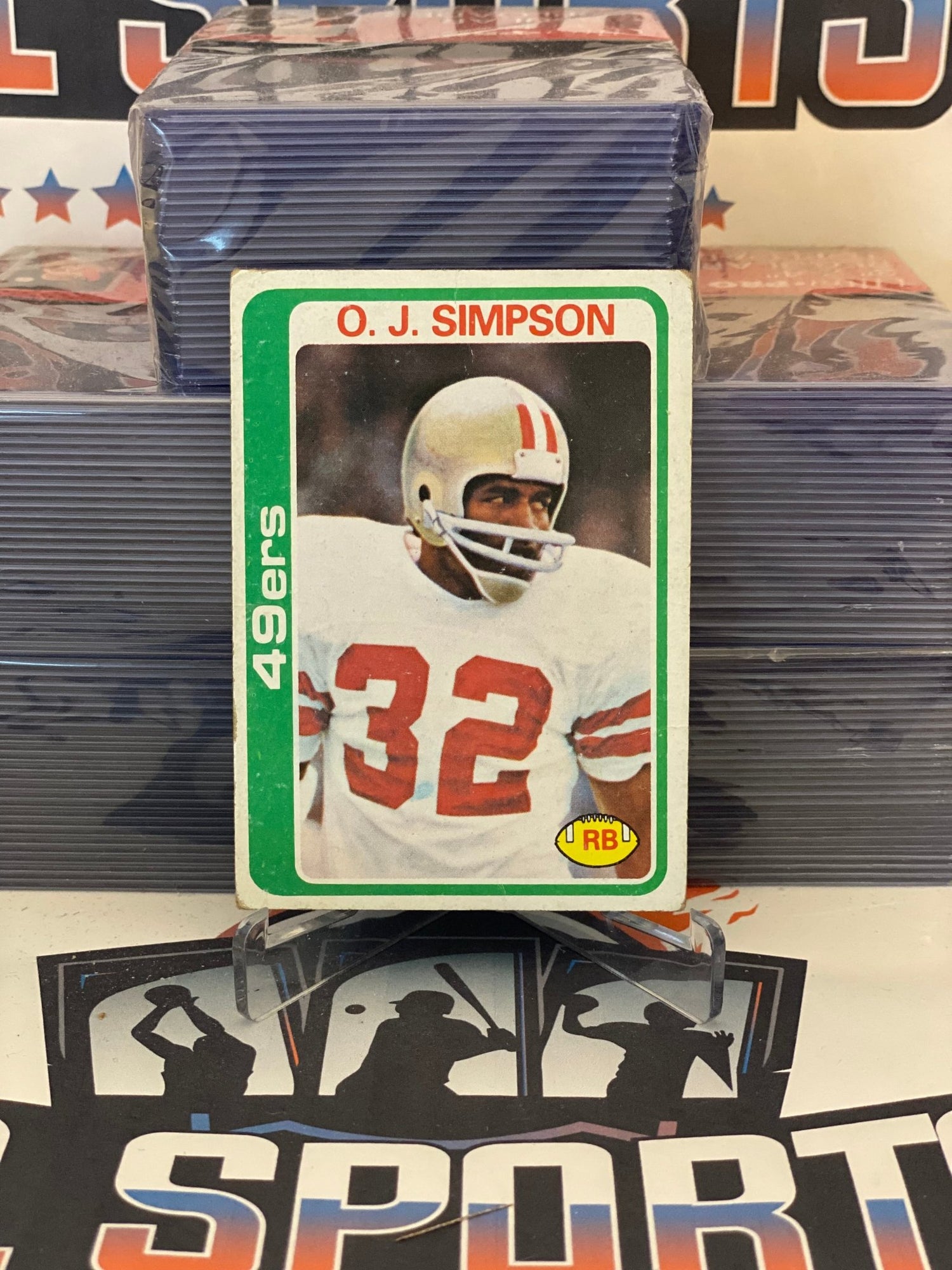 1978 Topps O.J. Simpson #400