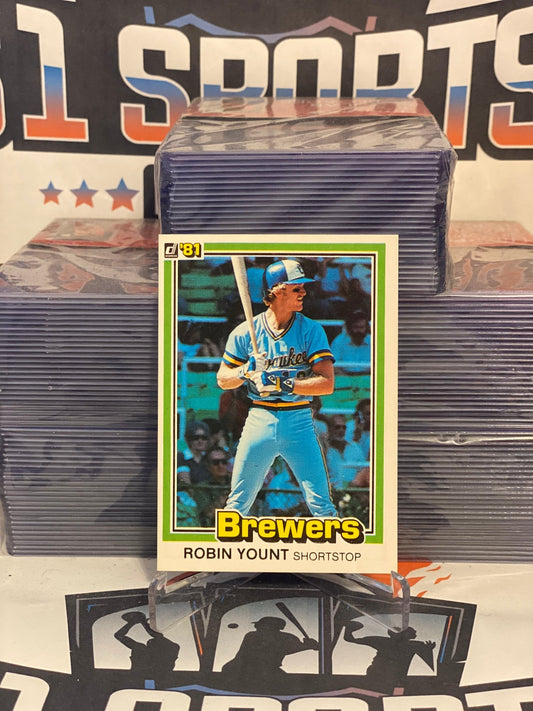 1981 Donruss Robin Yount #323