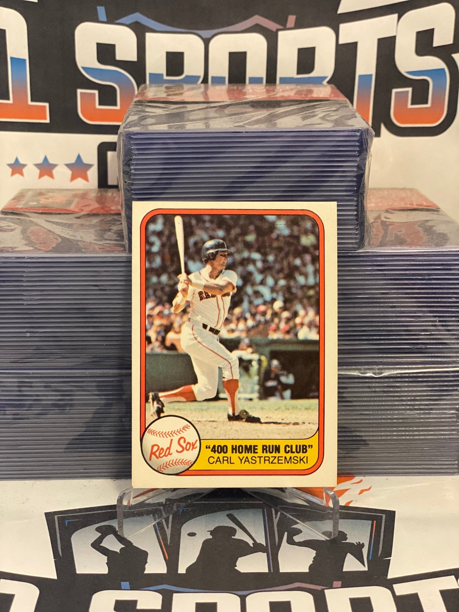 1981 Fleer (400 Home Run Club) Carl Yastrzemski #638