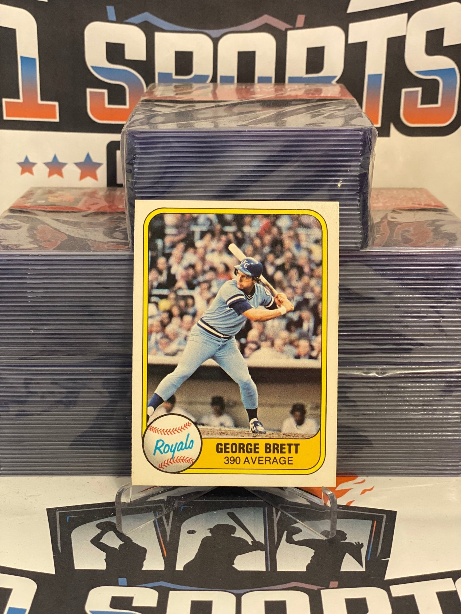 1981 Fleer George Brett #655