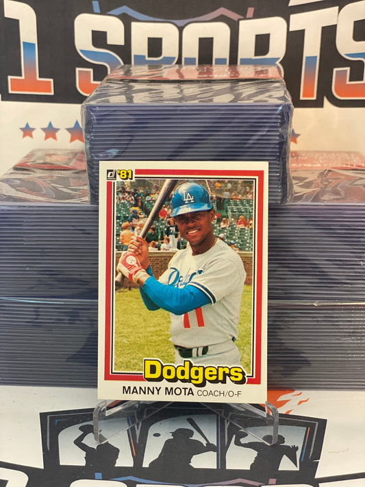 1981 Fleer Manny Mota #299