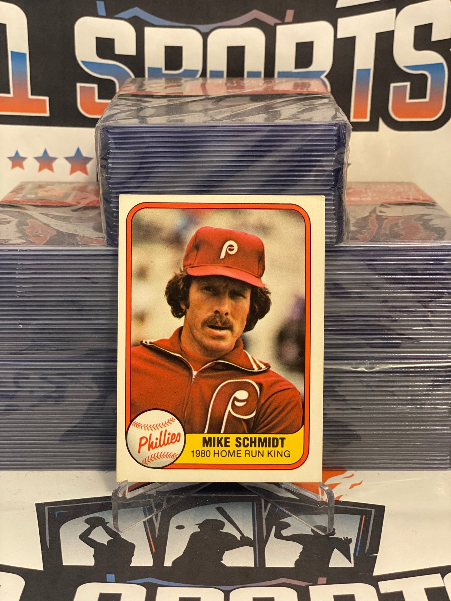 1981 Fleer Mike Schmidt #640