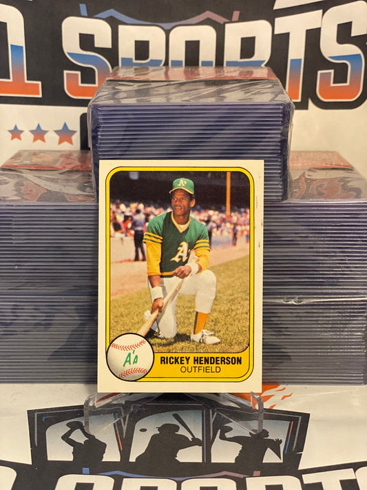 1981 Fleer Rickey Henderson #574