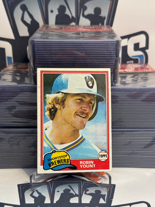 1981 Topps Robin Yount #515