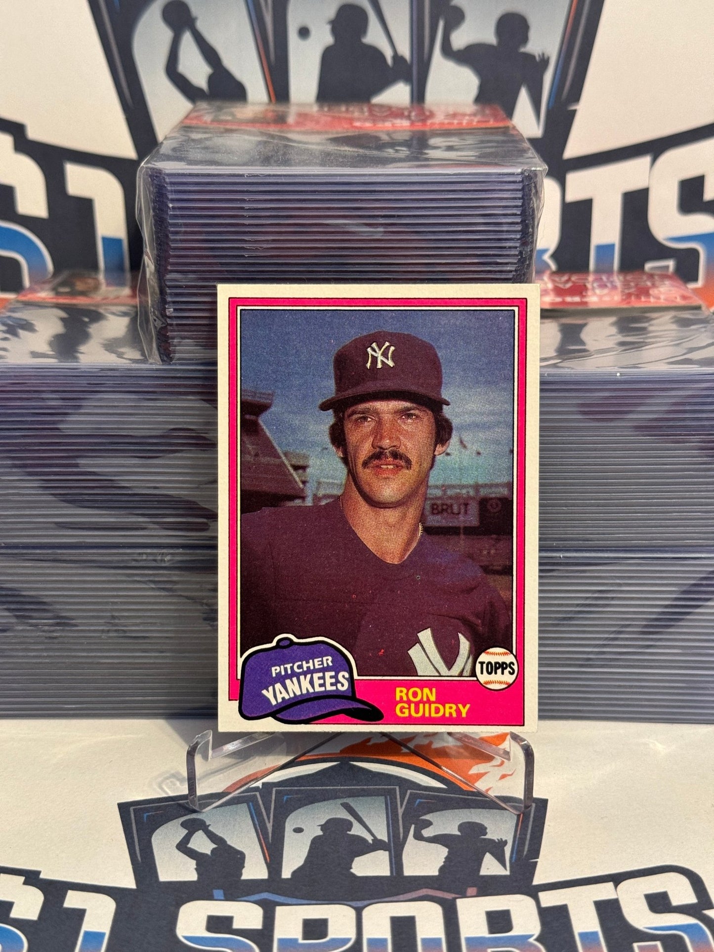 1981 Topps Ron Guidry #250