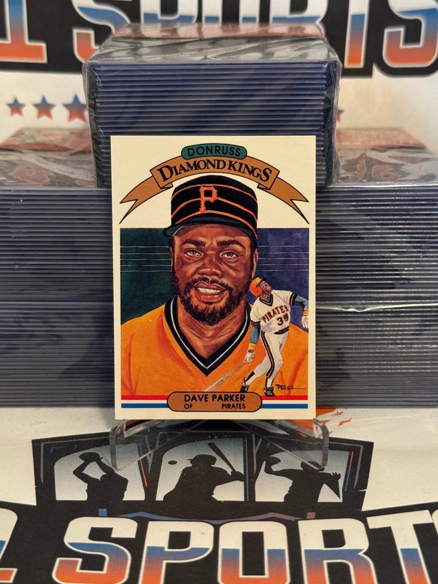 1982 Donruss (Diamond Kings) Dave Parker #12