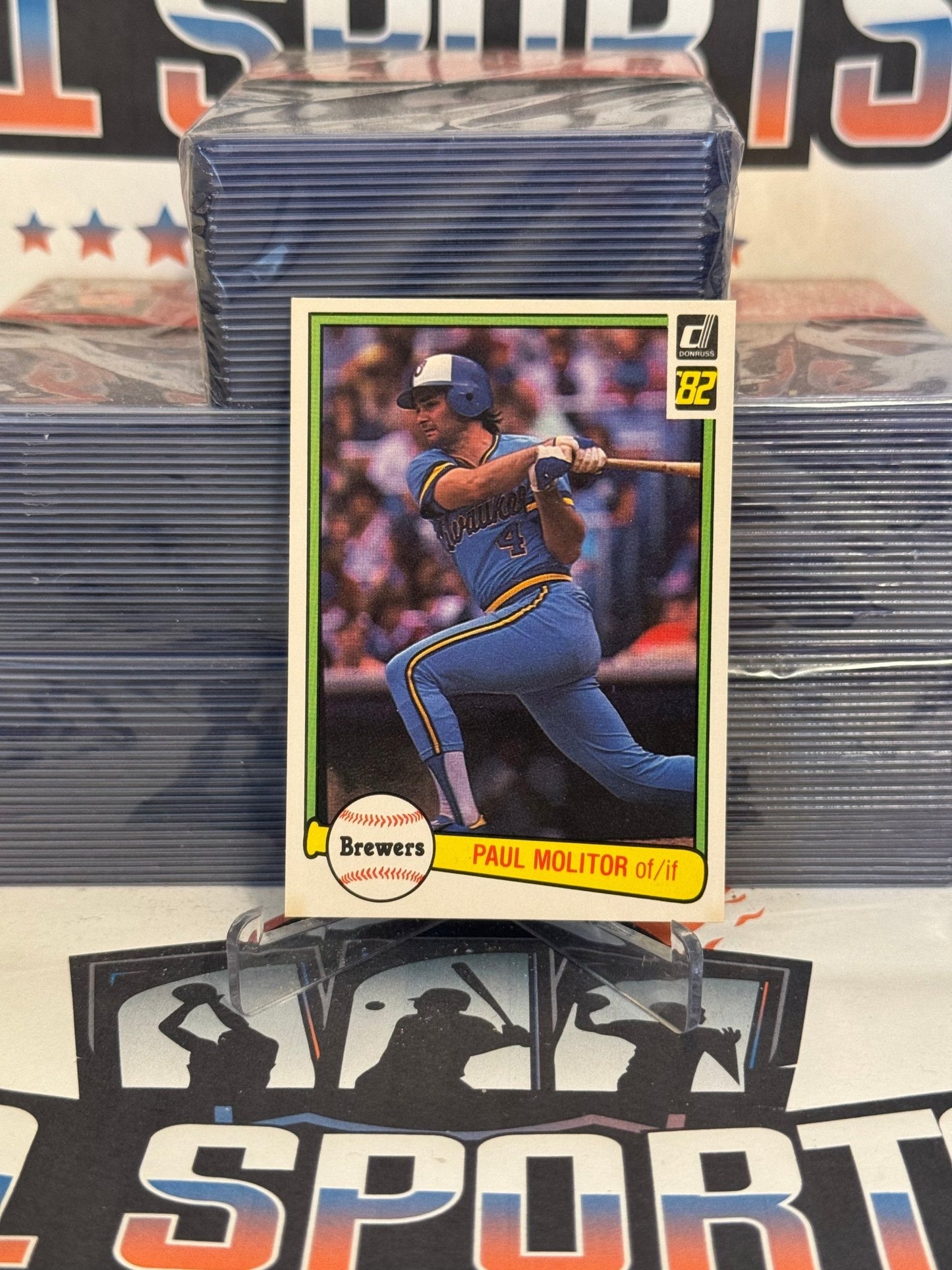 1982 Donruss Paul Molitor #78