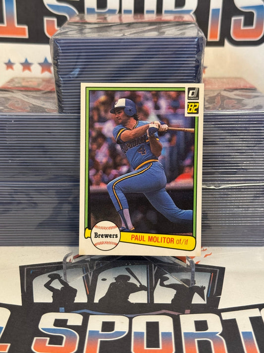 1982 Donruss Paul Molitor #78