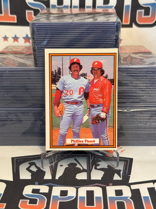 1982 Donruss (Phillies Finest) Pete Rose & Mike Schmidt #585