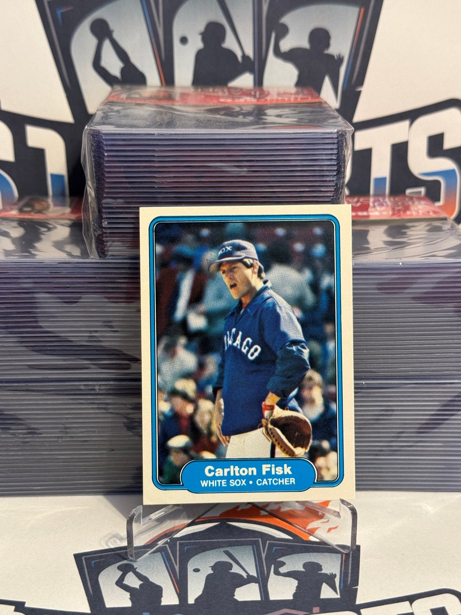 1982 Fleer Carlton Fisk #343