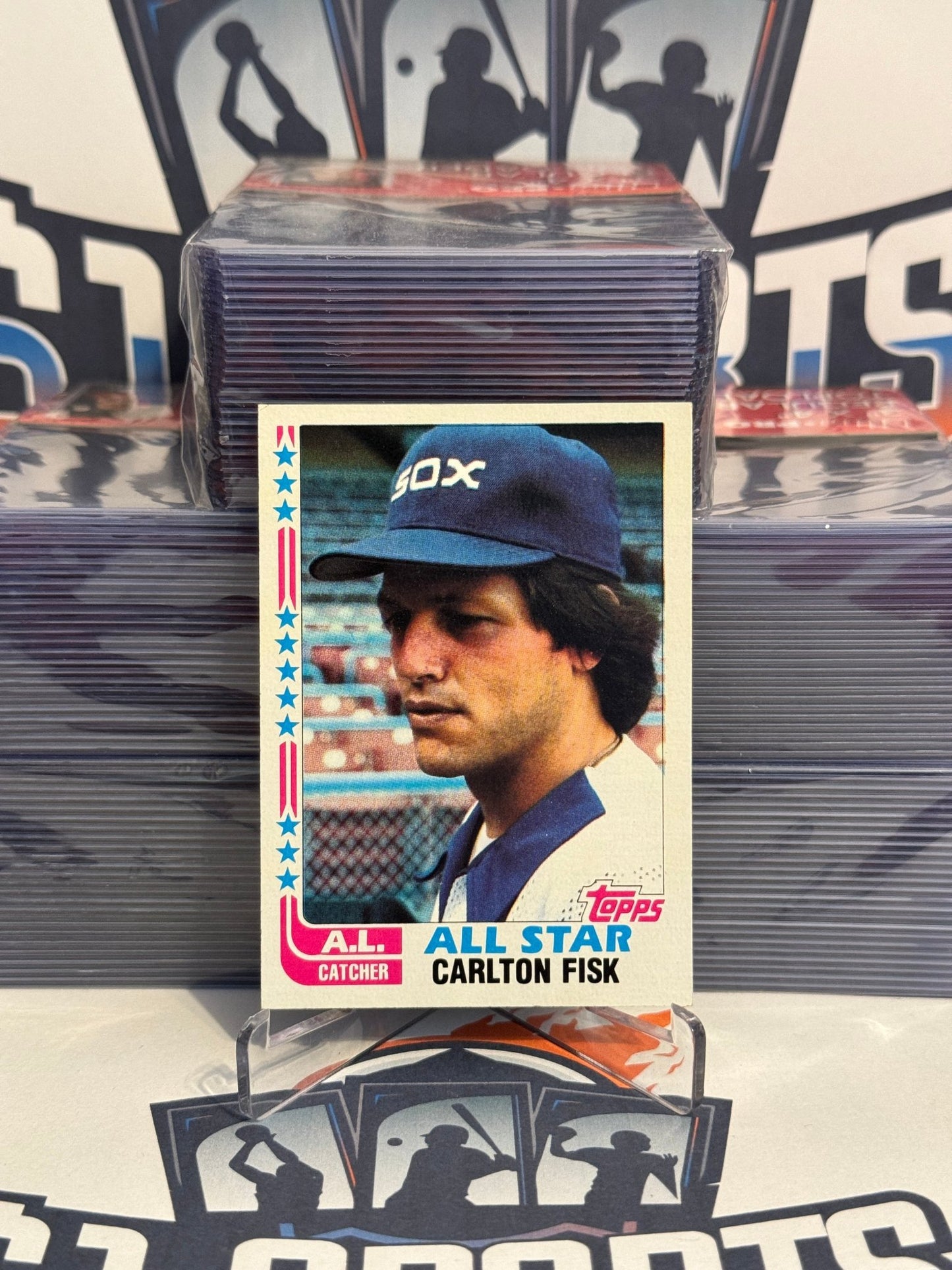 1982 Topps (All-Star) Carlton Fisk #554