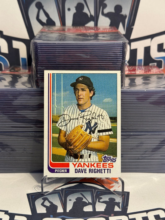1982 Topps Dave Righetti #439