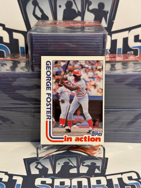 1982 Topps (In Action) George Foster #701