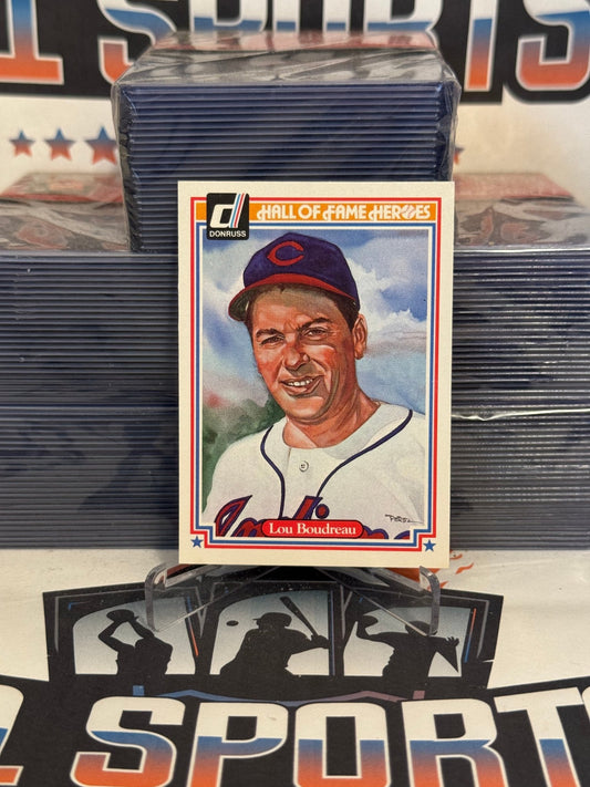 1983 Donruss (Hall of Fame Heroes) Lou Boudreau #12
