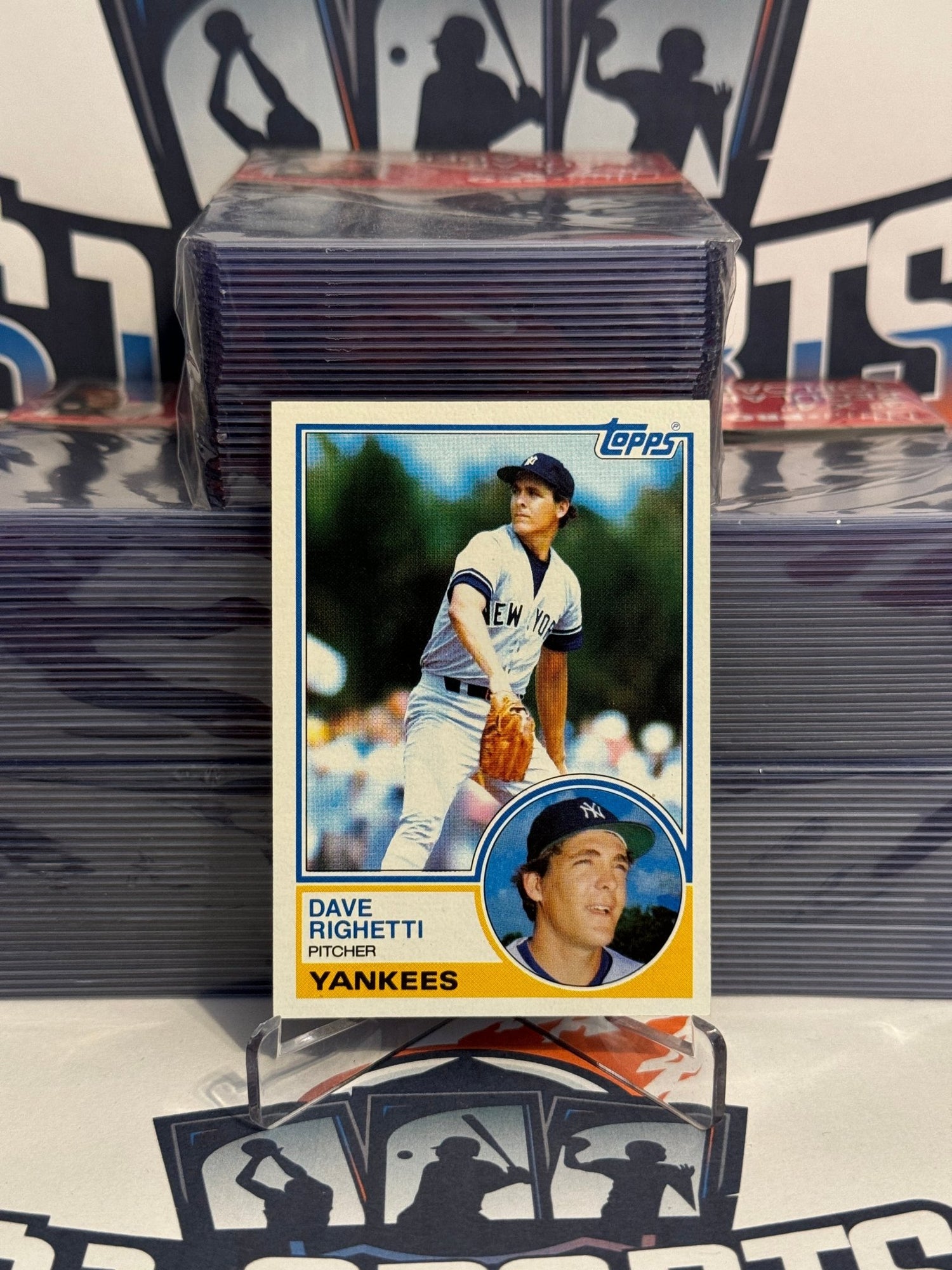 1983 Topps Dave Righetti #176